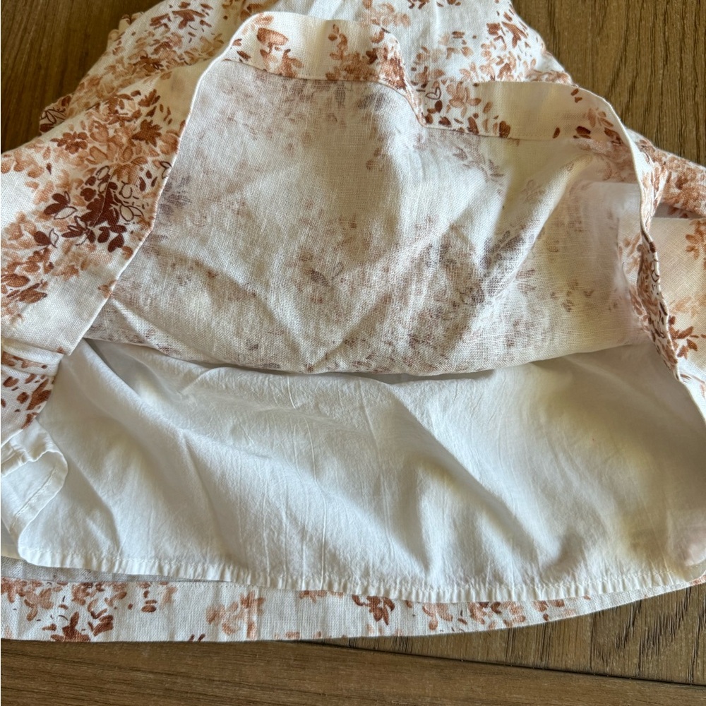 Abercrombie & Fitch Linen Blend Floral Blouse - Picture 4 of 4